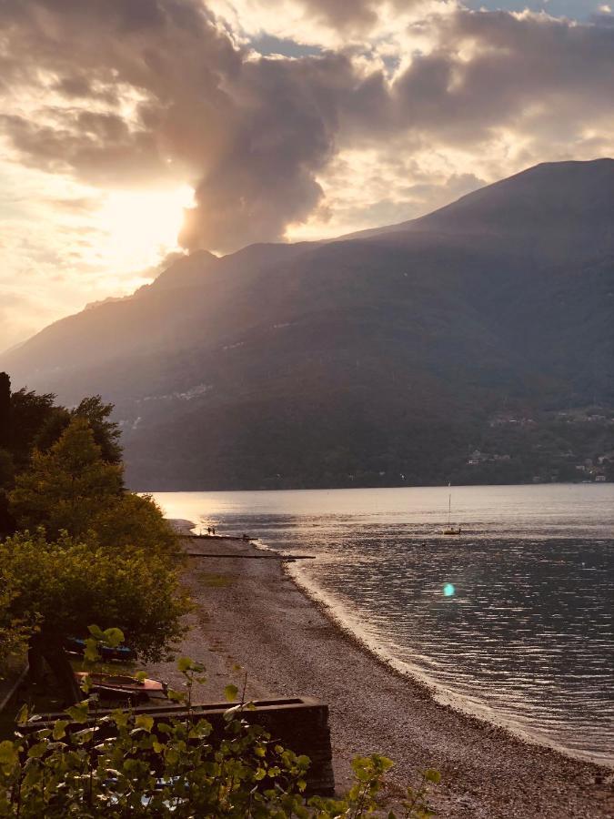 Cottage Il Cigno Con Accesso Al Lago - Como Lake Дервио Экстерьер фото